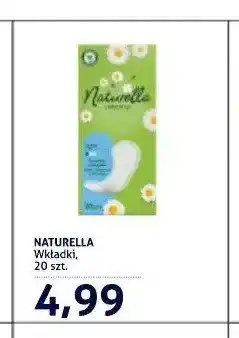 Blue Stop Wkładki higieniczne Naturella oferta