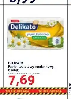 Blue Stop Papier toaletowy Delikato rumiankowy 8-pak oferta