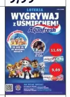 Blue Stop Pasta do zębów dla dzieci Aquafresh oferta
