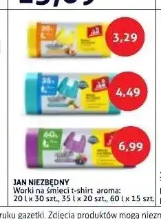 Blue Stop Worki na śmieci T-shirt Aroma 20 l Jan Niezbędny oferta