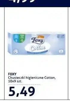 Blue Stop Chusteczki higieniczne Foxy Cotton oferta