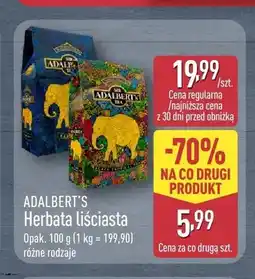 ALDI Herbata liściasta Adalbert's Earl Grey oferta