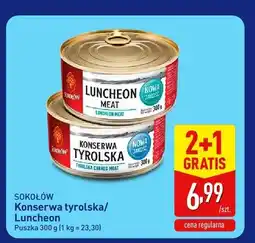 ALDI Konserwa tyrolska Sokołów oferta