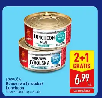 ALDI Konserwa tyrolska Sokołów oferta