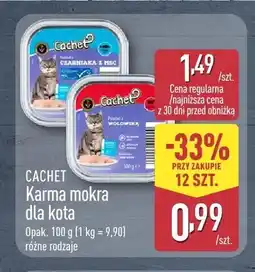 ALDI Karma mokra dla kota Cachet oferta