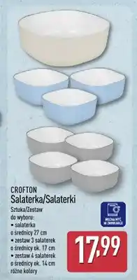 ALDI Zestaw 4 salaterek Crofton 14 cm oferta