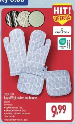 ALDI Rękawice kuchenne CROFTON 2-pak oferta