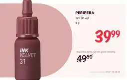 Rossmann Tint do ust Peripera Ink Velvet 31 oferta
