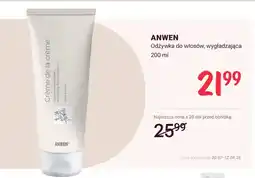 Rossmann Odżywka do włosów wygładzająca Anwen Crème de la crème oferta