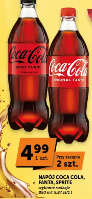 Napój Coca Cola, Fanta, Sprite