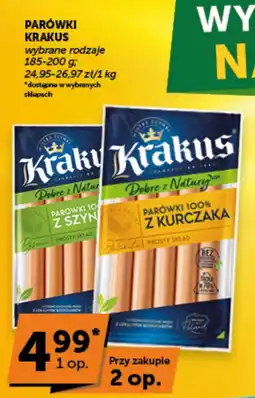 Groszek Parówki Krakus oferta
