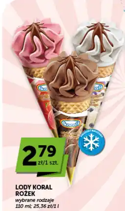 Groszek Lody Koral Rożek oferta