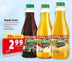 Prim Market Napój Costa czarna porzeczka, pomarańczowy, jabłkowy oferta