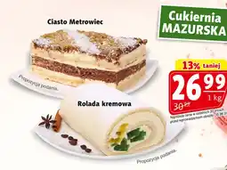 Prim Market Ciasto Metrowiec oferta