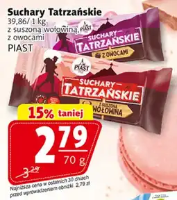 Prim Market Suchary Tatrzańskie z owocami PIAST oferta