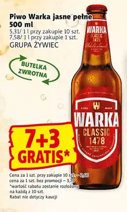 Prim Market Piwo Warka jasne pełne oferta