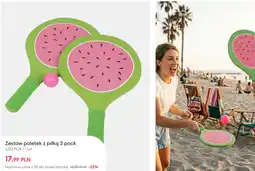 Sinsay Zestaw paletek z piłką 3 pack Sinsay oferta