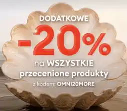 Sinsay Sinsay Dodatkowe -20% na wszystkie przecenione produkty z kodem: OMNI20MORE oferta