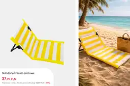 Sinsay Składane krzesło plażowe Sinsay oferta