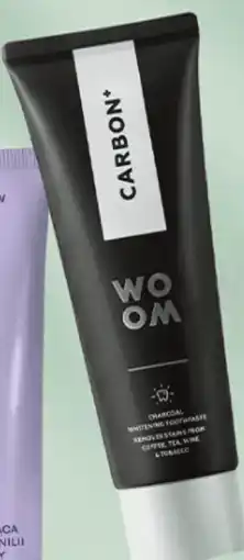 Rossmann WOOM Carbon+ Charcoal Whitening Toothpaste oferta
