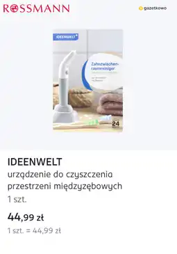 Rossmann IDEENWELT urządzenie do czyszczenia przestrzeni międzyzębowych oferta
