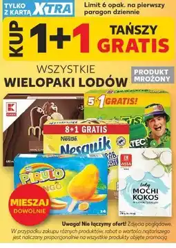 Kaufland Wszystkie wielopaki lodów oferta