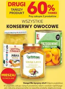 Kaufland Wszystkie konserwy owocowe oferta