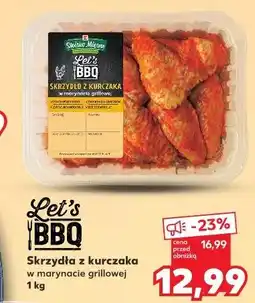 Kaufland Skrzydła z kurczaka w marynacie grillowej Let's BBQ oferta
