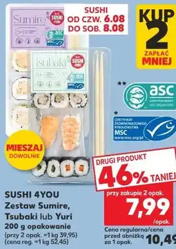 Kaufland Sushi 4You Zestaw Sumire, Tsubaki lub Yuri oferta