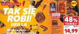 Kaufland Stek z karkówki w marynacie barbecue, czosnkowo-ziołowej lub paprykowej Let's BBQ oferta