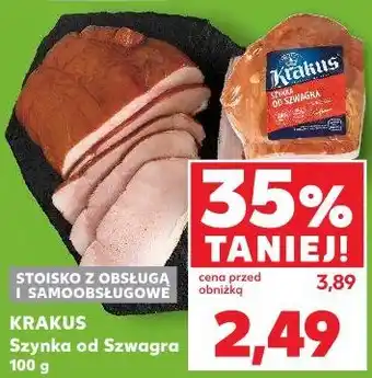Kaufland Krakus Szynka od Szwagra oferta