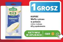 Kaufland Kupiec Wafle ryżowe w polewie oferta