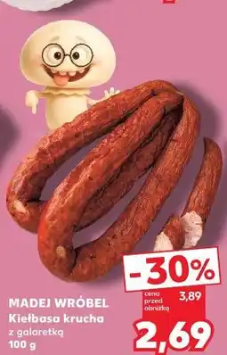 Kaufland MADEJ WRÓBEL Kiełbasa krucha z galaretką oferta