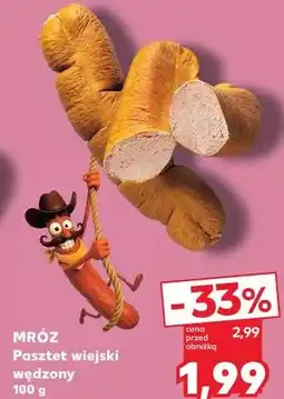Kaufland MRÓZ Pasztet wiejski wędzony oferta