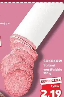 Kaufland Sokołów Salami westfalskie oferta