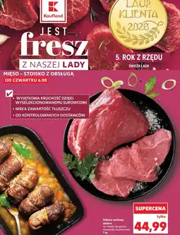 Kaufland Udziec wołowy ekstra na rolady lub gulasz oferta