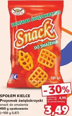 Kaufland Społem Kielce Przysmak świętokrzyski snack do smażenia oferta