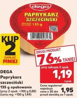 Kaufland Dega Paprykarz szczeciński oferta