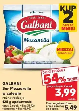 Kaufland Galbani Ser Mozzarella w zalewie oferta