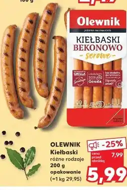 Kaufland Olewnik Kiełbaski oferta
