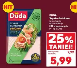 Kaufland Szynka drobiowa w plastrach Duda oferta