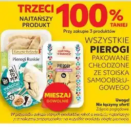 Kaufland Wszystkie pierogi pakowane chłodzone ze stoiska samoobsługowego oferta