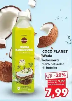 Kaufland Coco Planet Woda kokosowa 100% naturalna oferta