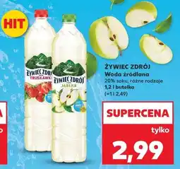 Kaufland Żywiec Zdrój Woda źródlana 20% soku oferta