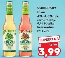 Kaufland Somersby Piwo 4%, 4,5% alk oferta