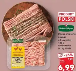 Kaufland Stoisko Mięsne Mięso mielone z nogi z kurczaka oferta