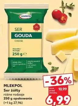 Kaufland Mlekpol Ser żółty oferta