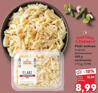 Kaufland Stąd takie Dobre! Flaki wołowe krojone, blanszowane oferta