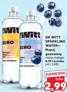 Kaufland Dr Witt Sparkling Water+ Napój gazowany oferta