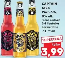 Kaufland Captain Jack Piwo 6%, 8% alk oferta